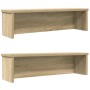 Estantes de cocina apilables 2 uds roble sonoma 60x15x16 cm de , Contenedores para utensilios de cocina - Ref: Foro24-860504,...