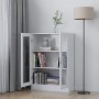 Vitrina de madera contrachapada blanco 82,5x30,5x115 cm de vidaXL, Librerías y estanterías - Ref: Foro24-802750, Precio: 92,3...