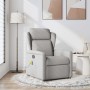 Sillón de masaje reclinable de tela gris nube de , Sillones - Ref: Foro24-4015595, Precio: 207,52 €, Descuento: %