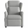 Sillón de masaje reclinable de tela gris nube de , Sillones - Ref: Foro24-4015595, Precio: 207,52 €, Descuento: %