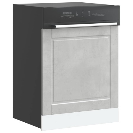 Panel lavavajillas Porto madera contrachapada gris hormigón de , Armarios de cocina - Ref: Foro24-854141, Precio: 39,37 €, De...