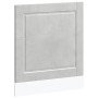 Panel lavavajillas Porto madera contrachapada gris hormigón de , Armarios de cocina - Ref: Foro24-854141, Precio: 39,37 €, De...