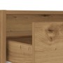 Mueble de TV con luces LED roble artisan 75x35,5x25 cm de , Muebles TV - Ref: Foro24-860237, Precio: 70,75 €, Descuento: %