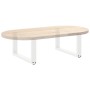 Patas de mesa de centro forma U 2uds acero blanco 60x(30-31) cm de , Patas para mesas - Ref: Foro24-4013141, Precio: 58,00 €,...