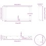 Patas de mesa de centro forma U 2uds acero blanco 60x(30-31) cm de , Patas para mesas - Ref: Foro24-4013141, Precio: 58,00 €,...