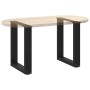 Patas de mesa de centro forma U 2uds acero negro 28x(42-43) cm de , Patas para mesas - Ref: Foro24-4013148, Precio: 53,11 €, ...