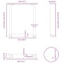 Patas de mesa de centro forma U 2uds acero negro 28x(42-43) cm de , Patas para mesas - Ref: Foro24-4013148, Precio: 53,11 €, ...