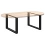 Patas de mesa de centro forma U 2uds acero negro 60x(42-43) cm de , Patas para mesas - Ref: Foro24-4013160, Precio: 82,34 €, ...