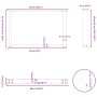 Patas de mesa de centro forma U 2uds acero negro 60x(42-43) cm de , Patas para mesas - Ref: Foro24-4013160, Precio: 82,34 €, ...