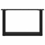 Patas de mesa de centro forma U 2uds acero negro 50x(30-31) cm de , Patas para mesas - Ref: Foro24-4013136, Precio: 63,30 €, ...