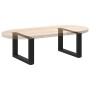 Patas de mesa de centro forma U 2uds acero negro 50x(30-31) cm de , Patas para mesas - Ref: Foro24-4013136, Precio: 63,30 €, ...