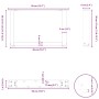 Patas de mesa de centro forma U 2uds acero negro 50x(30-31) cm de , Patas para mesas - Ref: Foro24-4013136, Precio: 63,30 €, ...