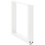 Patas de mesa de centro forma U 2uds acero blanco 50x(42-43) cm de , Patas para mesas - Ref: Foro24-4013157, Precio: 60,10 €,...