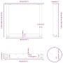 Patas de mesa de centro forma U 2uds acero blanco 50x(42-43) cm de , Patas para mesas - Ref: Foro24-4013157, Precio: 60,10 €,...