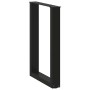 Patas para mesa comedor forma U 2uds acero negro 50x(72-73)cm de , Patas para mesas - Ref: Foro24-4013176, Precio: 104,35 €, ...