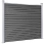 Panel de valla WPC negro 180x146 cm de vidaXL, Paneles de vallas - Ref: Foro24-148984, Precio: 201,32 €, Descuento: %