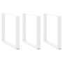 Patas para mesa centro forma U 3 uds blanco 80x(72-73) cm acero de , Patas para mesas - Ref: Foro24-4013205, Precio: 129,65 €...