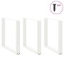 Patas para mesa centro forma U 3 uds blanco 80x(72-73) cm acero de , Patas para mesas - Ref: Foro24-4013205, Precio: 129,65 €...