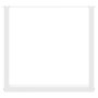 Patas para mesa centro forma U 3 uds blanco 80x(72-73) cm acero de , Patas para mesas - Ref: Foro24-4013205, Precio: 129,65 €...