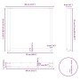 Patas para mesa centro forma U 3 uds blanco 80x(72-73) cm acero de , Patas para mesas - Ref: Foro24-4013205, Precio: 129,65 €...