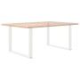 Patas para mesa comedor forma U 2uds acero blanco 100x(72-73)cm de , Patas para mesas - Ref: Foro24-4013197, Precio: 106,21 €...