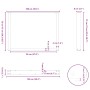 Patas para mesa comedor forma U 2uds acero blanco 100x(72-73)cm de , Patas para mesas - Ref: Foro24-4013197, Precio: 106,21 €...