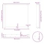 Patas para mesa de comedor en forma de U 2 uds acero negro de , Patas para mesas - Ref: Foro24-4013188, Precio: 83,62 €, Desc...