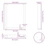 Patas mesa centro forma U 2uds acero natural 60x(72-73)cm acero de , Patas para mesas - Ref: Foro24-4013183, Precio: 72,75 €,...