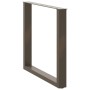 Patas mesa centro forma U 3uds acero natural 80x(72-73)cm acero de , Patas para mesas - Ref: Foro24-4013207, Precio: 126,36 €...