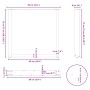 Patas para mesa comedor forma U 2uds acero natural 90x(72-73)cm de , Patas para mesas - Ref: Foro24-4013195, Precio: 95,57 €,...
