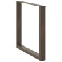 Patas mesa centro forma U 3uds acero natural 90x(72-73)cm acero de , Patas para mesas - Ref: Foro24-4013211, Precio: 133,16 €...