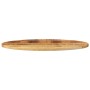 Tablero de mesa ovalado madera maciza de mango 110x40x3,8 cm de , Tableros para mesas - Ref: Foro24-370831, Precio: 67,99 €, ...