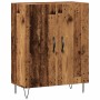 Aparador de madera de ingeniería envejecida 69,5x34x90 cm de , Aparadores - Ref: Foro24-857177, Precio: 81,87 €, Descuento: %