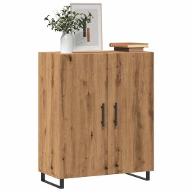 Aparador de madera de ingeniería roble artisan 69,5x34x90 cm de , Aparadores - Ref: Foro24-857182, Precio: 90,11 €, Descuento: %