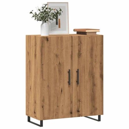 Aparador de madera de ingeniería roble artisan 69,5x34x90 cm de , Aparadores - Ref: Foro24-857182, Precio: 90,11 €, Descuento: %