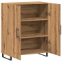 Aparador de madera de ingeniería roble artisan 69,5x34x90 cm de , Aparadores - Ref: Foro24-857182, Precio: 90,11 €, Descuento: %