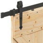 Puerta corredera con herrajes madera maciza de pino 80x210 cm de , Puertas - Ref: Foro24-3332643, Precio: 215,96 €, Descuento: %