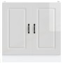 Mueble bajo para fregadero Kalmar blanco brillo 80x46x81,5 cm de , Armarios de cocina - Ref: Foro24-853449, Precio: 86,26 €, ...