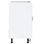 Mueble bajo para fregadero Kalmar blanco brillo 80x46x81,5 cm de , Armarios de cocina - Ref: Foro24-853449, Precio: 86,26 €, ...