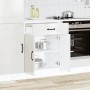 Mueble bajo cocina Kalmar madera ingeniería blanca alto brillo de , Armarios de cocina - Ref: Foro24-853489, Precio: 96,30 €,...