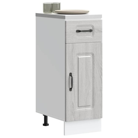 Mueble bajo de cocina Kalmar gris sonoma madera de ingeniería de , Armarios de cocina - Ref: Foro24-853463, Precio: 71,29 €, ...