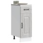 Mueble bajo de cocina Kalmar gris sonoma madera de ingeniería de , Armarios de cocina - Ref: Foro24-853463, Precio: 71,29 €, ...