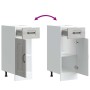 Mueble bajo de cocina Kalmar gris sonoma madera de ingeniería de , Armarios de cocina - Ref: Foro24-853463, Precio: 71,29 €, ...