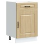 Mueble bajo de cocina Kalmar madera ingeniería roble Sonoma de , Armarios de cocina - Ref: Foro24-853480, Precio: 94,26 €, De...