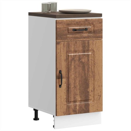 Mueble bajo de cocina Kalmar de madera antigua de ingeniería de , Armarios de cocina - Ref: Foro24-853475, Precio: 79,39 €, D...