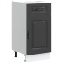 Mueble bajo de cocina Kalmar madera de ingeniería negra de , Armarios de cocina - Ref: Foro24-853468, Precio: 89,81 €, Descue...