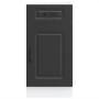 Mueble bajo de cocina Kalmar madera de ingeniería negra de , Armarios de cocina - Ref: Foro24-853468, Precio: 89,81 €, Descue...