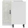 Mueble bajo esquinero de cocina Kalmar gris hormigón de , Armarios de cocina - Ref: Foro24-853511, Precio: 106,58 €, Descuent...