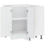Mueble bajo esquinero de cocina Kalmar gris hormigón de , Armarios de cocina - Ref: Foro24-853511, Precio: 106,58 €, Descuent...