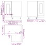 Mueble bajo esquinero de cocina Kalmar gris hormigón de , Armarios de cocina - Ref: Foro24-853511, Precio: 106,58 €, Descuent...